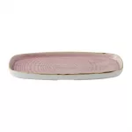 Churchill Stonecast Petal Pink Chefs' Walled Oblong Plate 300mm (Pack of 6) - Image 2