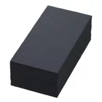 Duni Tissue Dinner Napkin Black 40x40cm (Pack of 1250)