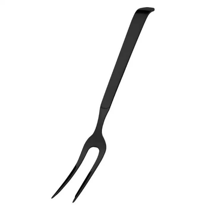 Amefa Buffet Meat Serving Fork Black (Pack of 6) - Image 1