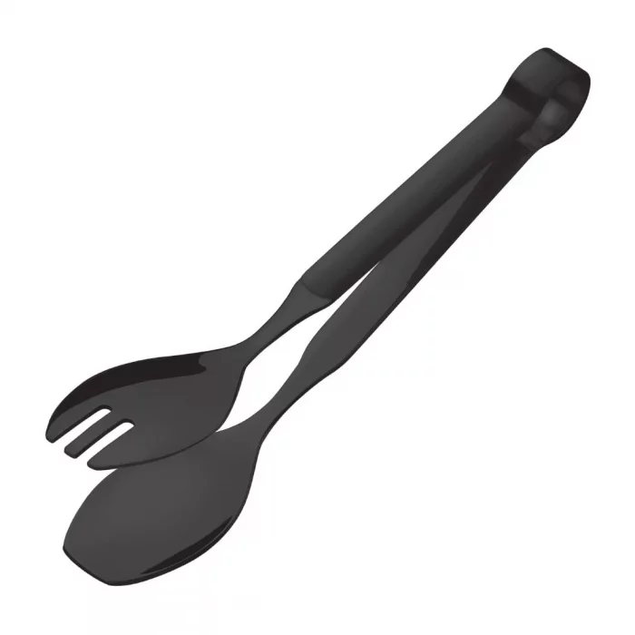 Amefa Buffet Small Serving Tongs Black (Pack of 6) - Image 1