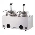 Server Products Twin Fudge Server with 2 Pumps 84990