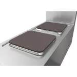 Blue Seal 2 Plate Countertop Hob 5.2kW E512S-B - Image 2