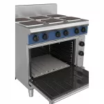 Blue Seal 6 Plate Static Oven Range 22.1kW E506S - Image 2