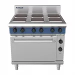 Blue Seal 6 Plate Static Oven Range 22.1kW E506S - Image 4