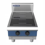 Blue Seal 2 Zone Countertop Full Area Induction Hob 10kW IN512F-B - Image 2