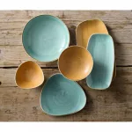 Churchill Stonecast Tangerine Triangle Bowl 153mm (Pack of 12) - Image 4