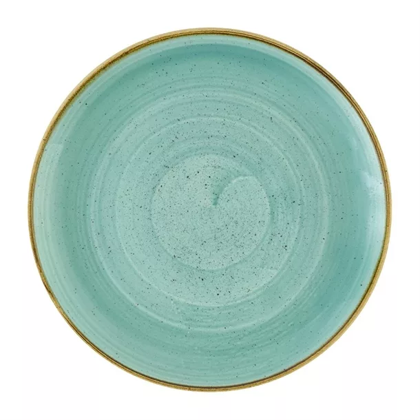 dx783_npi23.jpg Churchill Stonecast Mint Coupe Plate 288mm (Pack of 12) - Image 1
