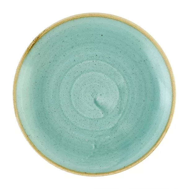dx786_npi23.jpg Churchill Stonecast Mint Coupe Plate 165mm (Pack of 12) - Image 1