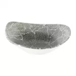 Churchill Studio Prints Kintsugi Quartz Black Triangle Bowl 235mm (Pack of 12) - Image 2