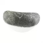 Churchill Studio Prints Kintsugi Quartz Black Triangle Bowl 185mm (Pack of 12) - Image 2