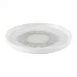 Churchill Studio Prints Fusion Agate Grey Chefs' Walled Plate 210mm (Pack of 6) - Image 2