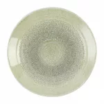 Dudson Harvest Grain Speckled Green Organic Coupe Plate 230mm(Pack of 12)
