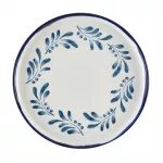 Dudson Harvest Mediterranean Blue Round Walled Plate 210mm (Pack of 6)