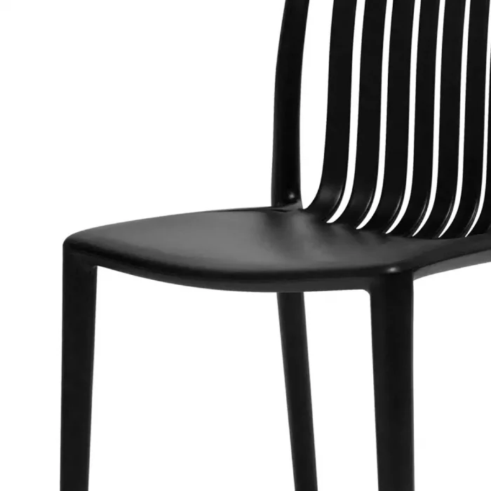 Bolero Verona Café Chairs Black (Pack of 2) - Image 4