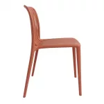 Bolero Verona Café Chairs Mild Orange (Pack of 2) - Image 2