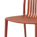 Bolero Verona Café Chairs Mild Orange (Pack of 2) - Image 4