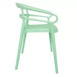 Bolero Mateo Café Chairs Mint Green (Pack of 2) - Image 2
