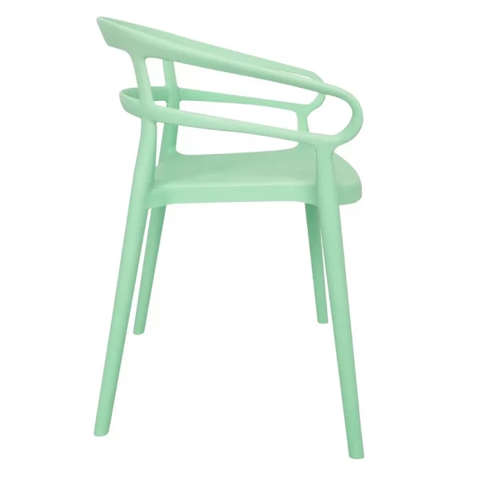 Bolero Mateo Café Chairs Mint Green (Pack of 2) - Image 2