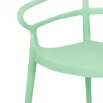 Bolero Mateo Café Chairs Mint Green (Pack of 2) - Image 4