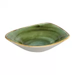Churchill Stonecast Triangular Bowls Samphire Green 235mm (Pack of 12) - Image 2