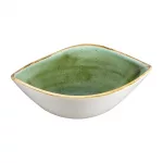 Churchill Stonecast Triangular Bowls Samphire Green 185mm (Pack of 12) - Image 2