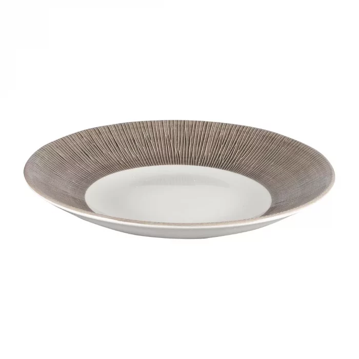 Churchill Bamboo Deep Round Coupe Plates Dusk 255mm (Pack of 12) - Image 2