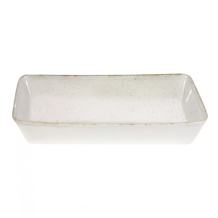 Churchill Stonecast Hints Rectangular Baking Dishes Barley White 250 x 380mm - Image 2