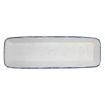 Churchill Stonecast Hints Rectangular Baking Dishes Indigo Blue 160 x 530mm