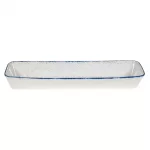 Churchill Stonecast Hints Rectangular Baking Dishes Indigo Blue 160 x 530mm - Image 2