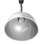 Buffalo Retractable Dome Heat Lamp Silver 2.5kW - Image 3