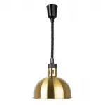 Buffalo Retractable Dome Heat Shade Pale Gold Finish