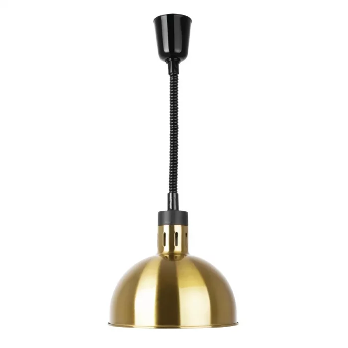 Buffalo Retractable Dome Heat Shade Pale Gold Finish - Image 1