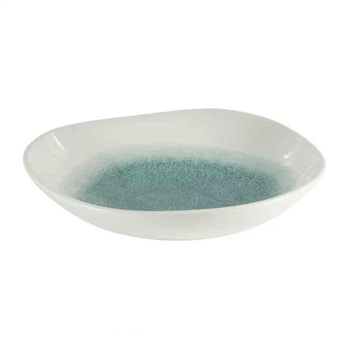 Churchill Raku Lotus Bowl Jade Green 235mm (Pack of 12) - Image 1