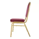 Bolero Regal Banquet Chairs Claret (Pack of 4) - Image 2