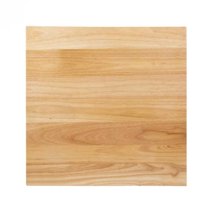 Bolero Pre-drilled Square Table Top Natural 700mm - Image 1
