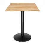 Bolero Pre-drilled Square Table Top Natural 700mm - Image 5