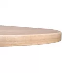 Bolero Pre-drilled Round Tabletop Natural 600mm - Image 4