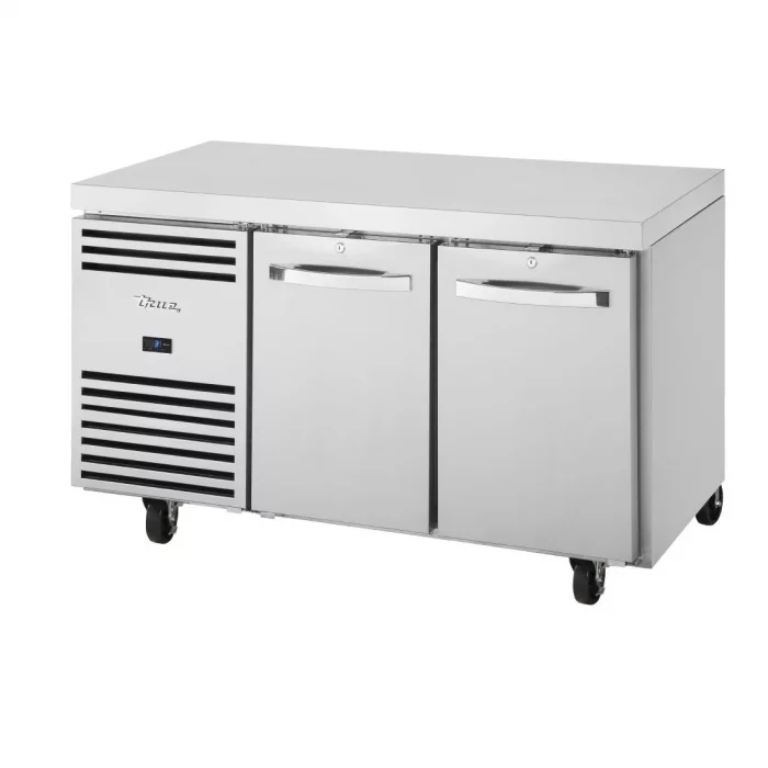 True Double Door 1/1 GN Counter Fridge TCR1/2-CL-SS-DL-DR - Image 1