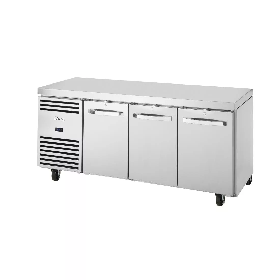 fa037_new23.jpg True 3 Door 1/1 GN Counter Freezer TCF1/3-CL-SS-DL-DR-DR - Image 1