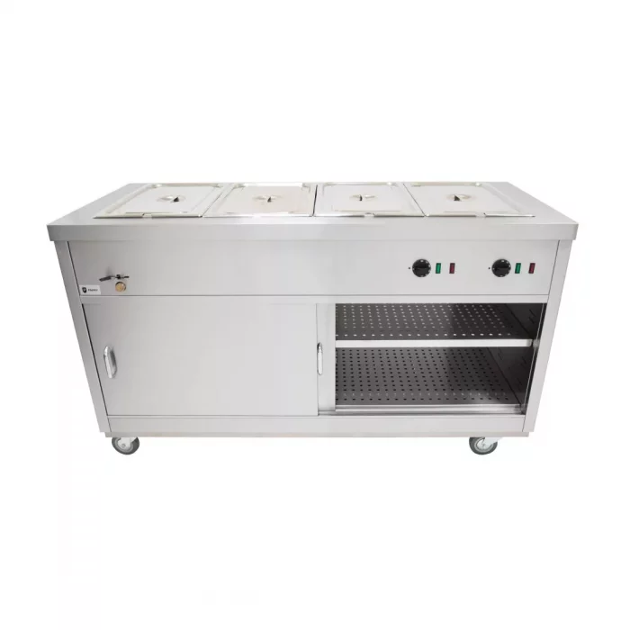 Parry Mobile Hot Cupboard with Bain Marie Top HOT15BM - Image 5