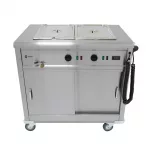 Parry Mobile Servery with Bain Marie Top MSB9 - Image 5