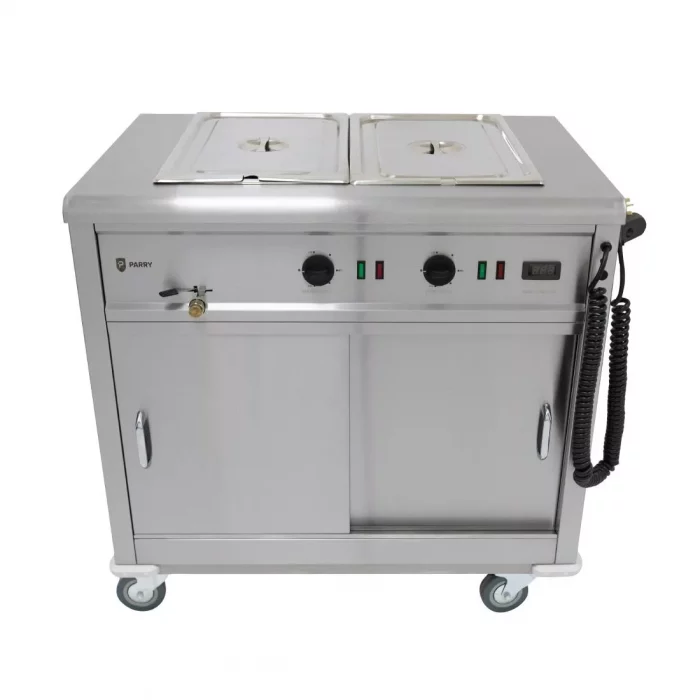 Parry Mobile Servery with Bain Marie Top MSB9 - Image 5