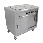 Parry Mobile Servery with Bain Marie Top MSB9 - Image 6