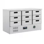 Polar G-Series Refrigerated Counter Fridge with 9 Drawers 368Ltr - Image 5