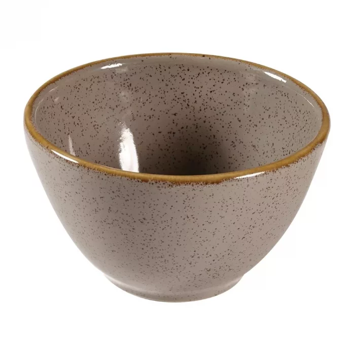 Churchill Stonecast Deep Bowls Grey 8.4oz 102mm (Pack of 12) - Image 1