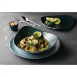 Churchill Stonecast Patina Triangular Bowls Rustic Teal 21oz 235mm (Pack of 12) - Image 6