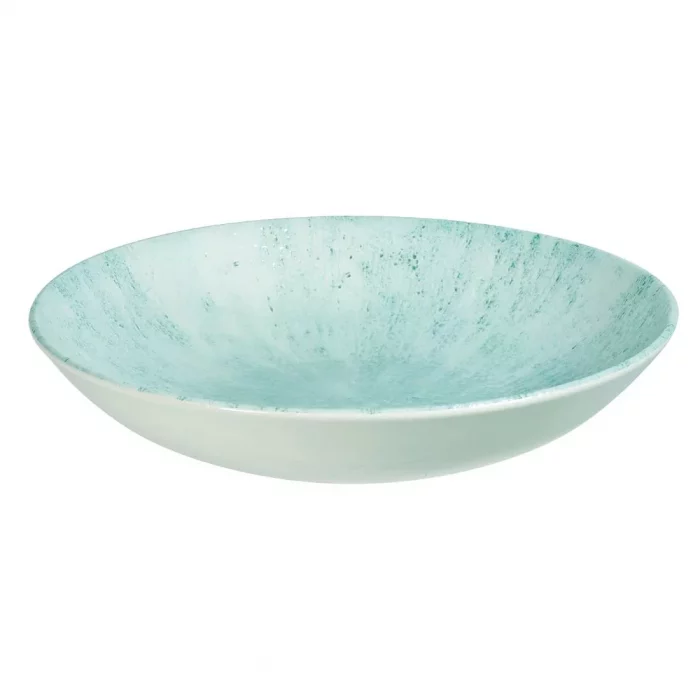 Churchill Stone Coupe Bowls Aquamarine  40oz 248mm (Pack of 12) - Image 1