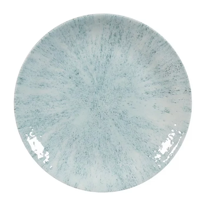 Churchill Stone Coupe Plates Aquamarine 165mm (Pack of 12) - Image 1