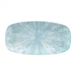 Churchill Stone Oblong Chef Plates Aquamarine 153 x 298mm (Pack of 12)