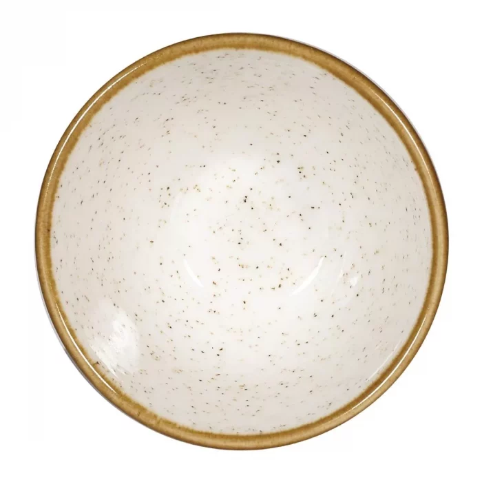 Churchill Stonecast Dip Pots Barley White 4oz 85mm (Pack of 24) - Image 1